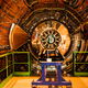 The corpse of the DELPHI detector on display in the LHCb cavern. Photo: Ryan F. Mandelbaum/Gizmodo.